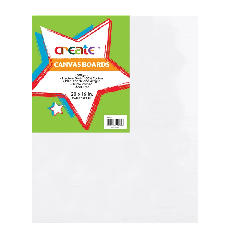 Create - Canvas Board 20x16" (50x40cm)