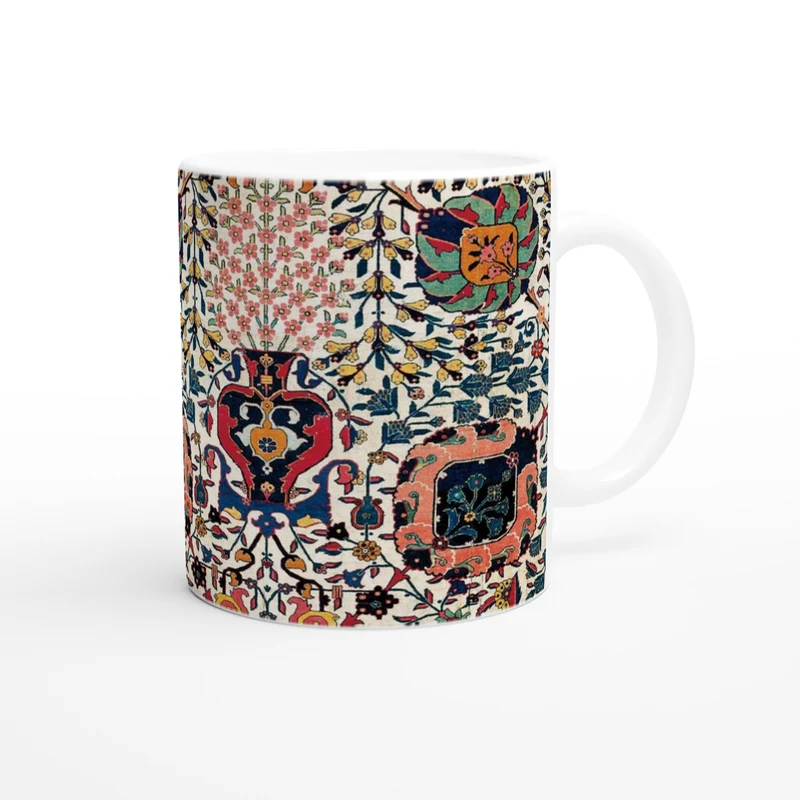 Keramiktasse Kerman-Teppich