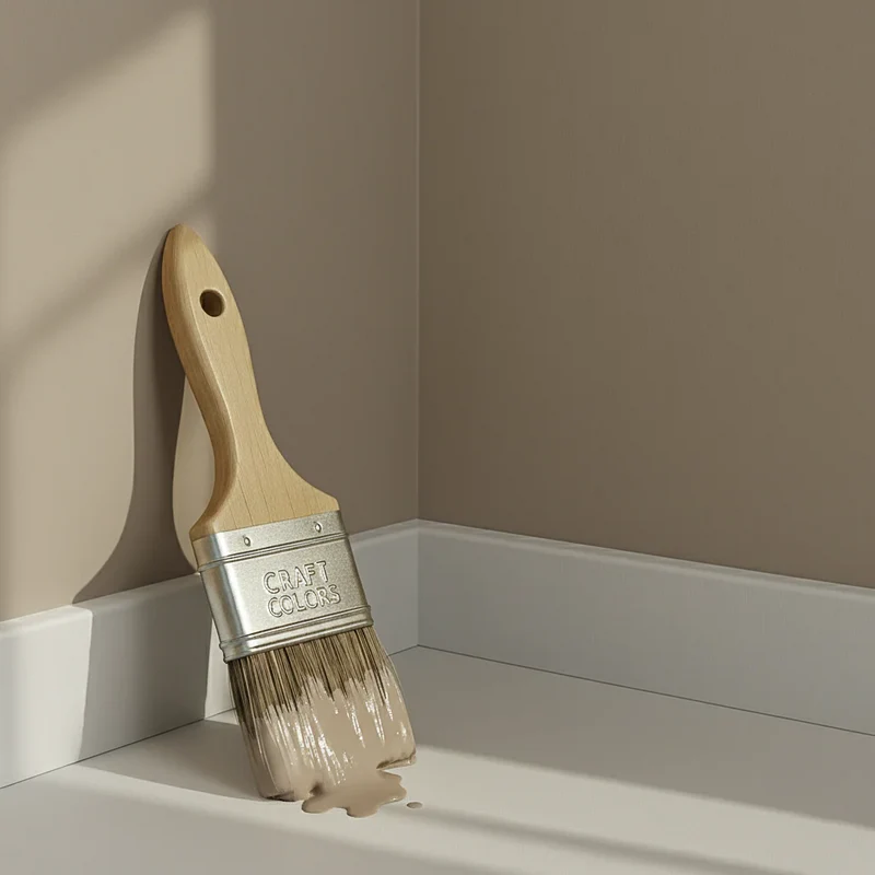 Wandfarbe Taupe No. 190 Design Collection edelmatt