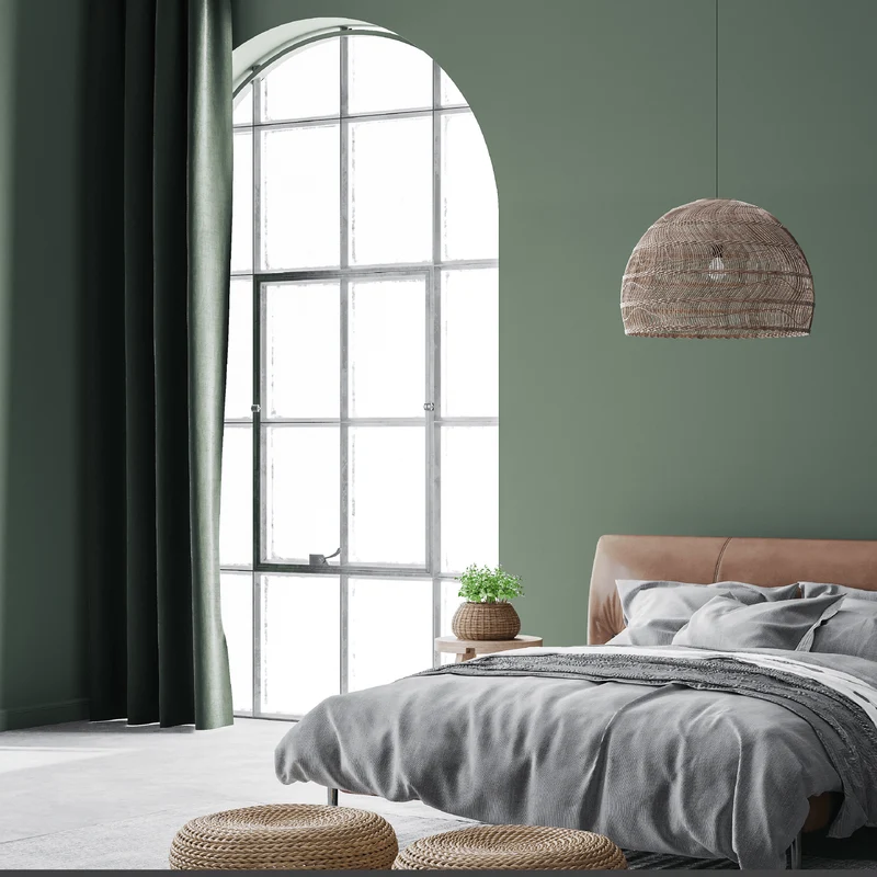 Wandfarbe Vintagegrün No. 650 Design Collection edelmatt