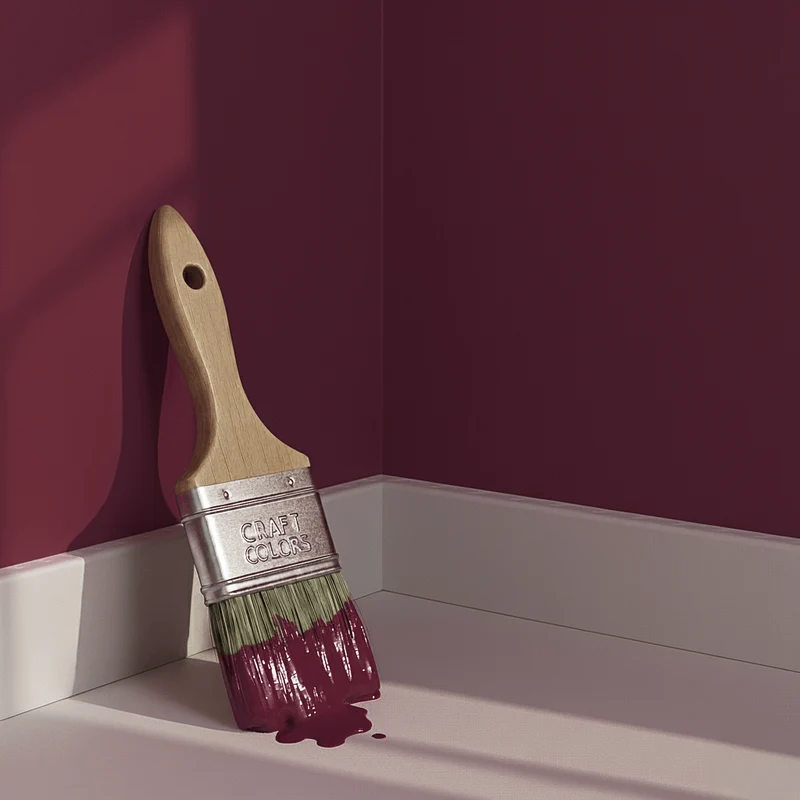 Wandfarbe Weinrot No. 492 Design Collection edelmatt