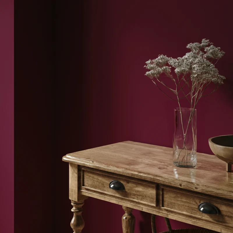Wandfarbe Weinrot No. 492 Design Collection edelmatt