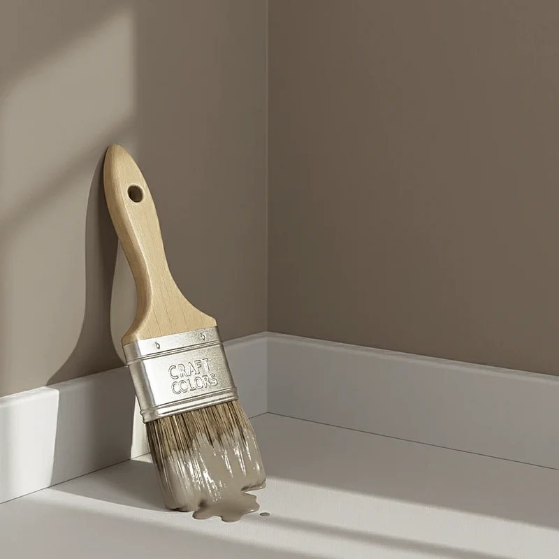 Wandfarbe Taupe Betongrau No. 742 matt Strong+ ( 5L ) Nassabriebklasse 1