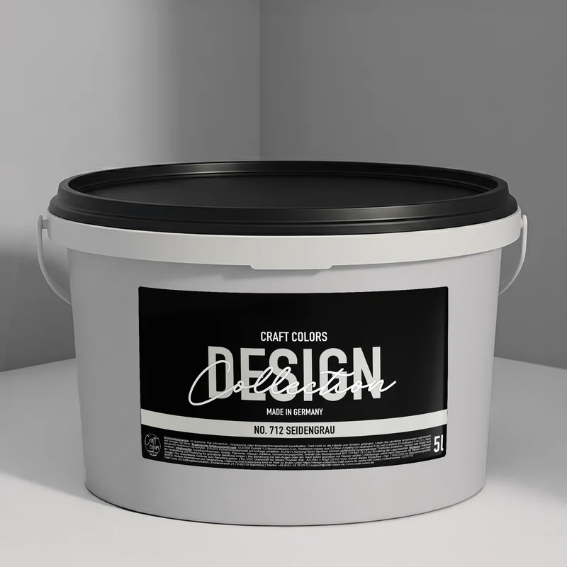 Wandfarbe Seidengrau No. 712 Design Collection edelmatt
