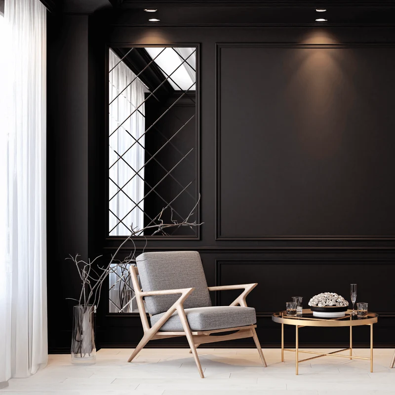 Wandfarbe Schwarz No. 995 Design Collection edelmatt