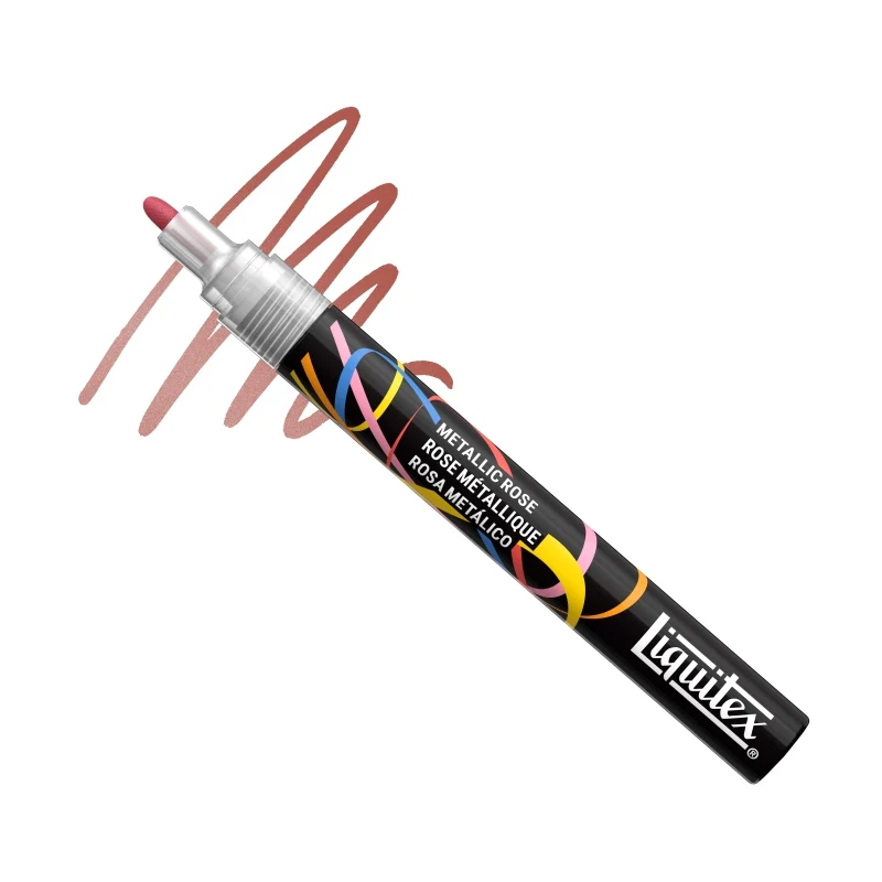 Liquitex - Acrylic Paint Marker 2mm - Metallic Rose
