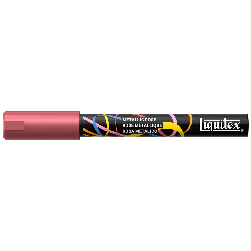 Liquitex - Acrylic Paint Marker 2mm - Metallic Rose