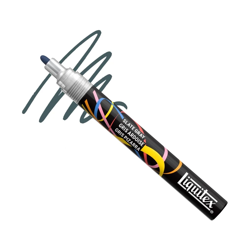 Liquitex - Acrylic Paint Marker 2mm - Slate Grey