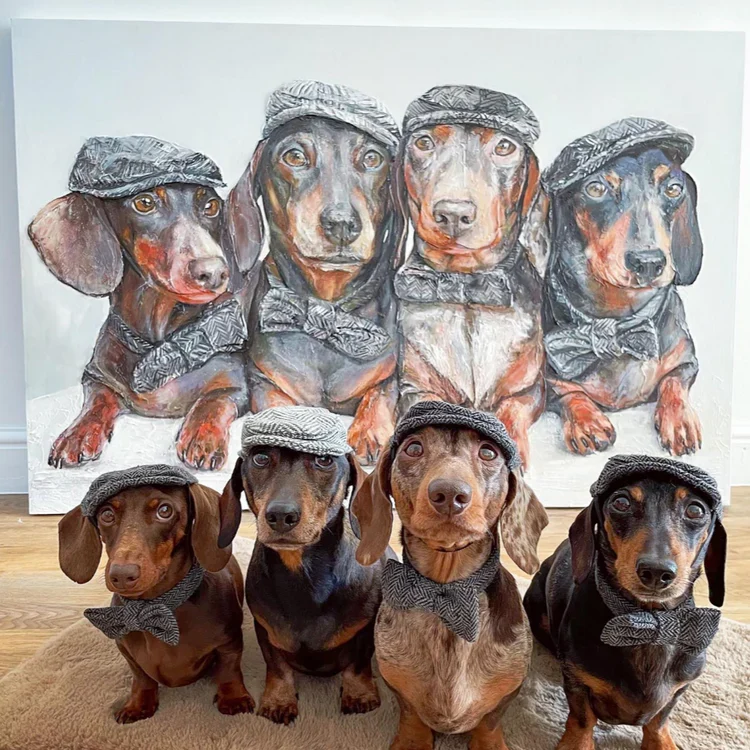 Tierportrait malen lassen – Dein Haustier als Kunstwerk