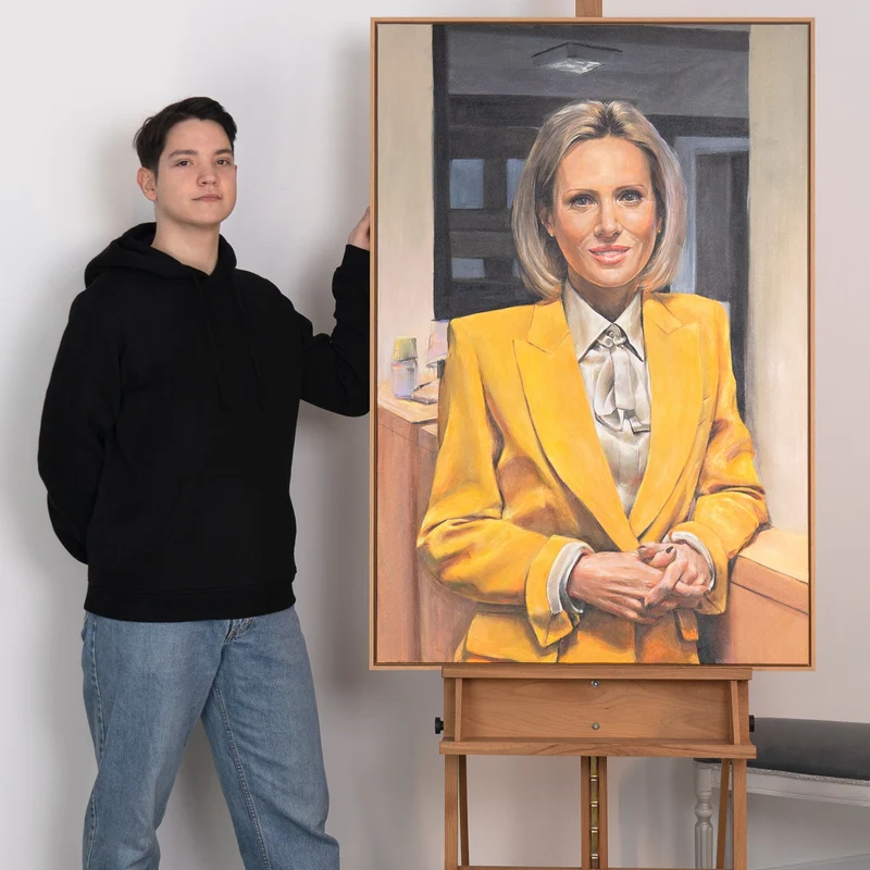 Einzelportrait malen lassen – Dein Foto als Kunstwerk