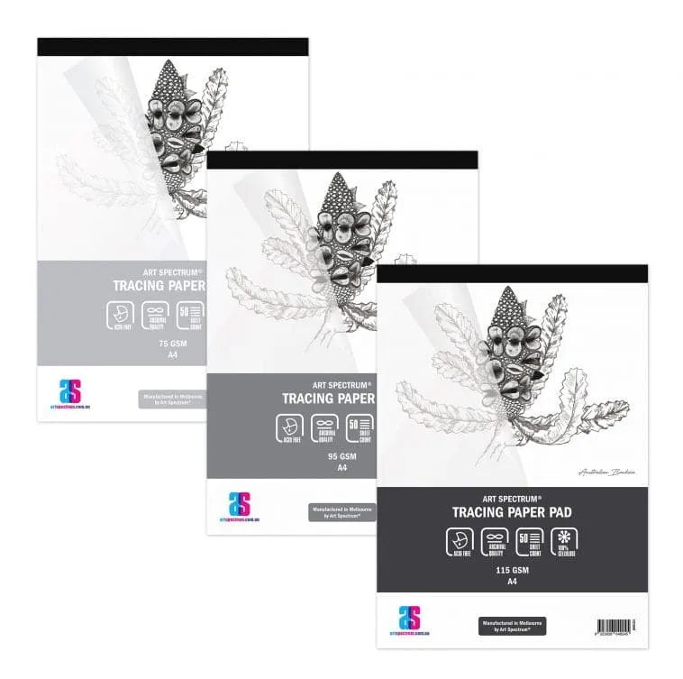 Tracing Paper Pad A3 95gsm 50 sheets
