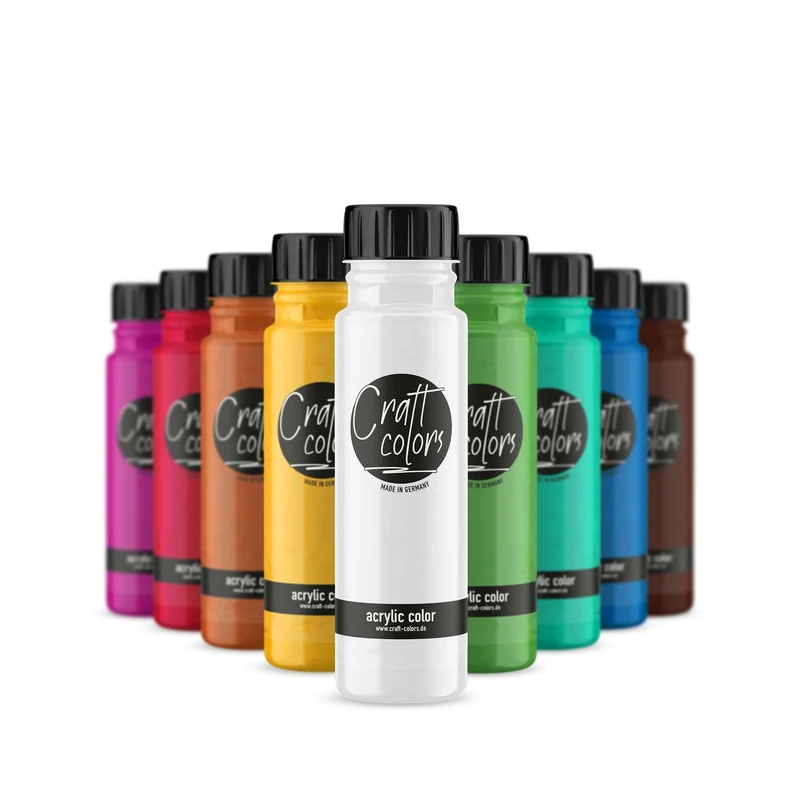 Acrylfarbe Starter Set - Malfarben | 10 x 250ml