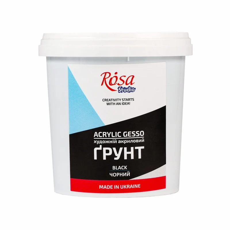 ROSA Studio Black Acrylic Gesso