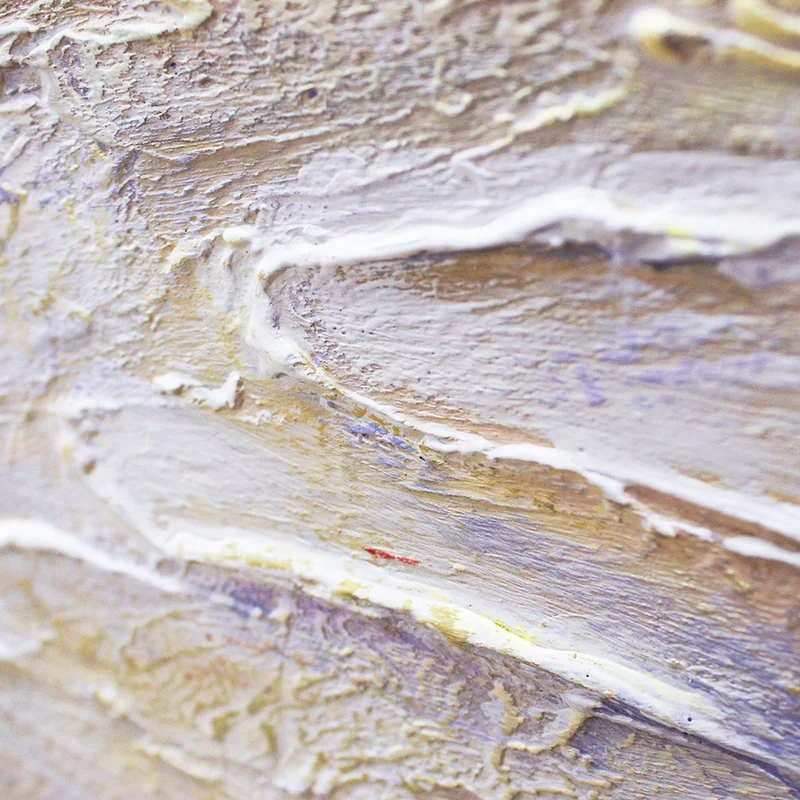 Abstrakte landschaftsmalerei handgemalt "Meer Dämmerung"