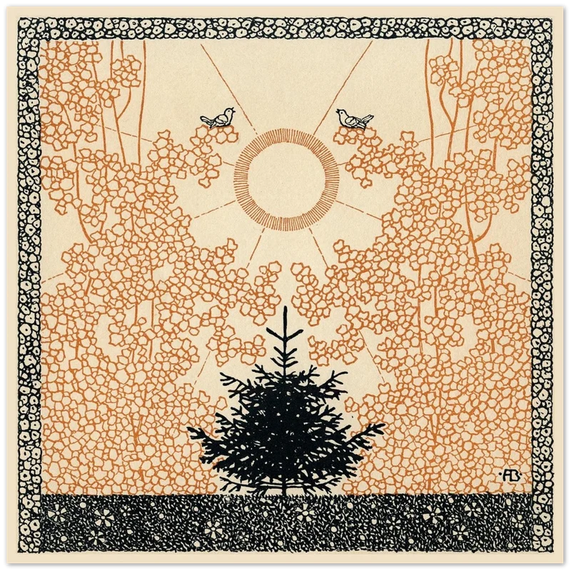 Set mit 10 Weihnachtskarten
