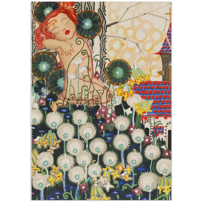 Set mit 10 Weihnachtskarten der Wiener Werkstätte