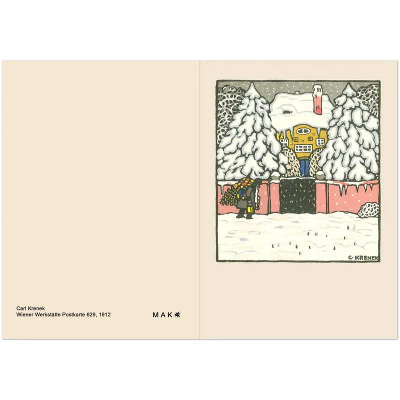 10 Wiener Werkstätte Weihnachtskarten