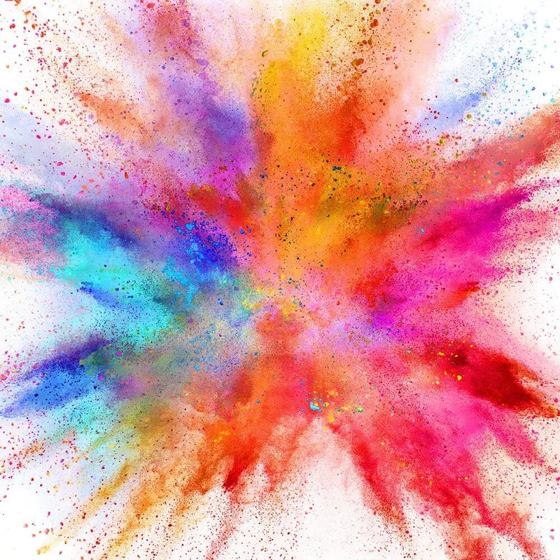 Craft Colors® Batik Nachfüllset 24 x leuchtende Pigmente, Batikfarben / Textilfarbe für kreative Gestaltung