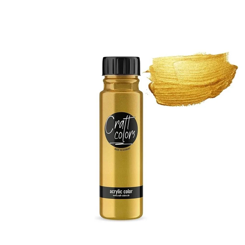 Acrylfarbe edel GOLD 250ml | Made in Germany