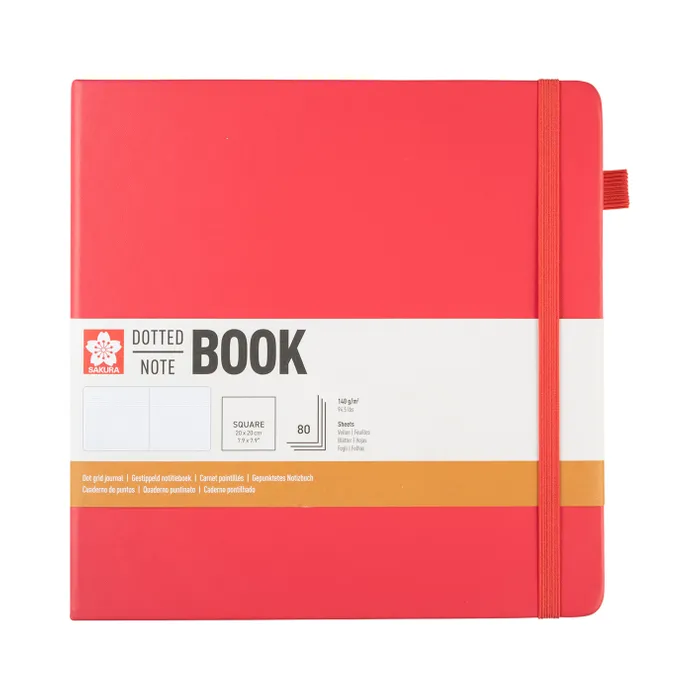 Sakura Dotted Notebook 140gsm 80 sheets