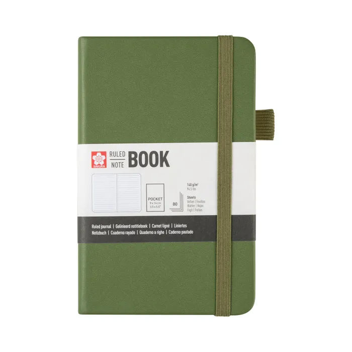 Sakura Ruled Notebook 140gsm 80 sheets