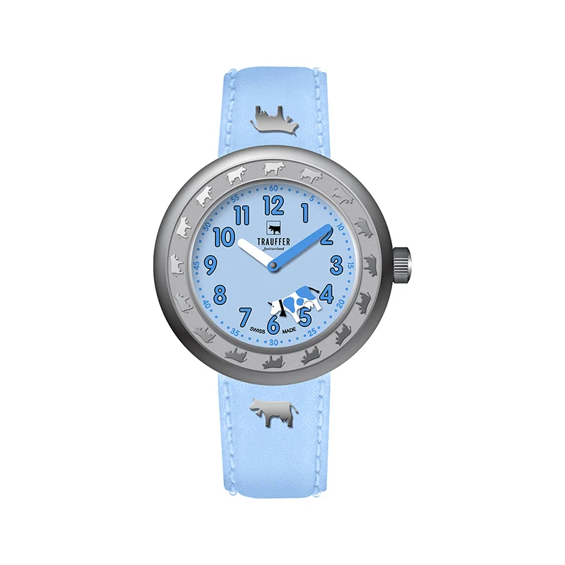 Kinderuhr Hellblau 30mm