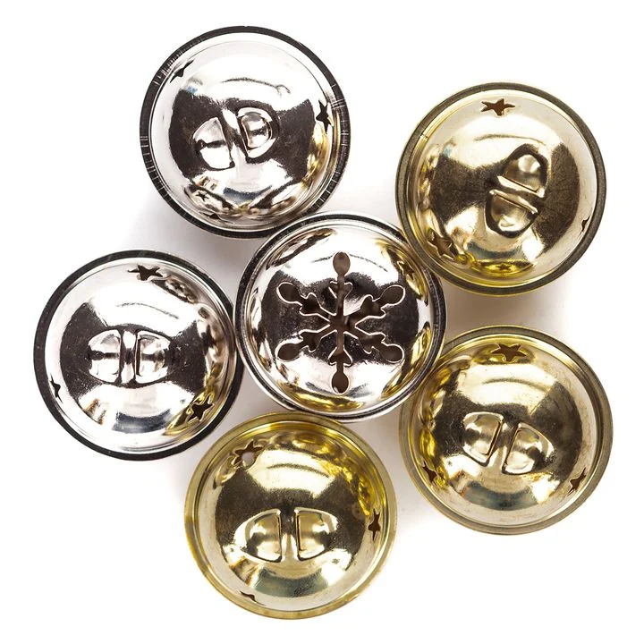 Decorative Jingle Bells, Set of 6