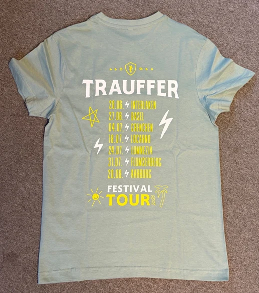 T-Shirt Festivals Grün