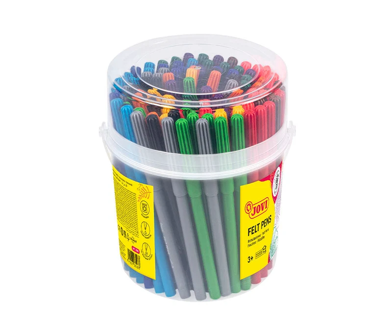 JOVI Washable Fine Fiber-Tip Markers - Set of 120