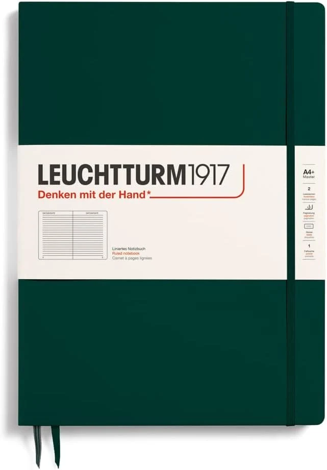 Leuchtturm1917 Notebook Master Slim Ruled A4 100gsm