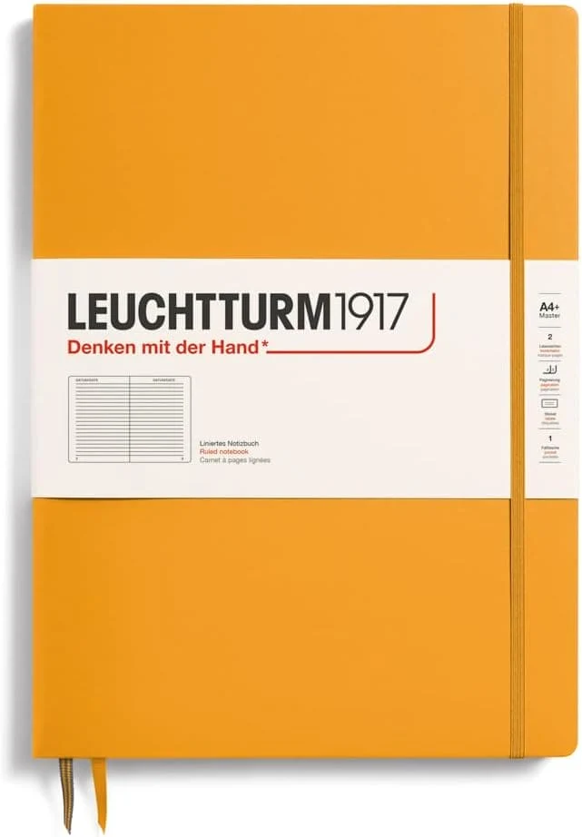 Leuchtturm1917 Notebook Master Slim Ruled A4 100gsm