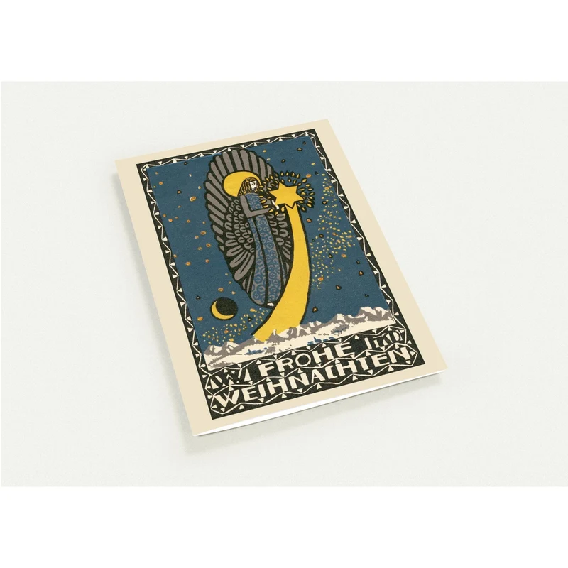 Set mit 10 Weihnachtskarten der Wiener Werkstätte