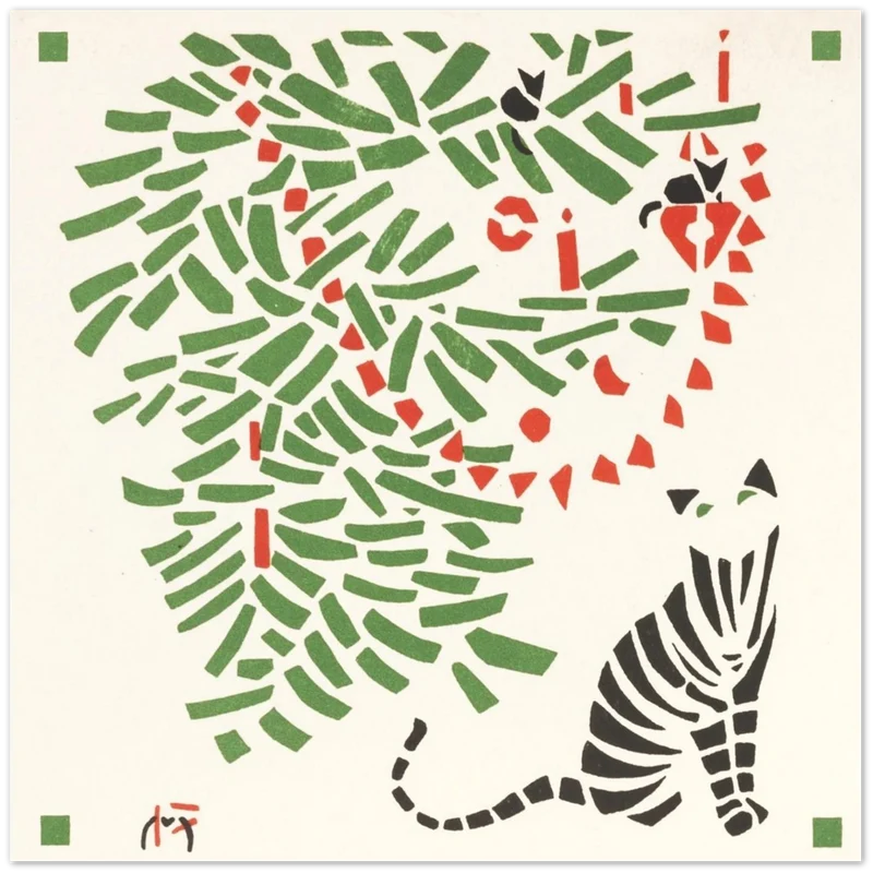 Set mit 10 Weihnachtskarten