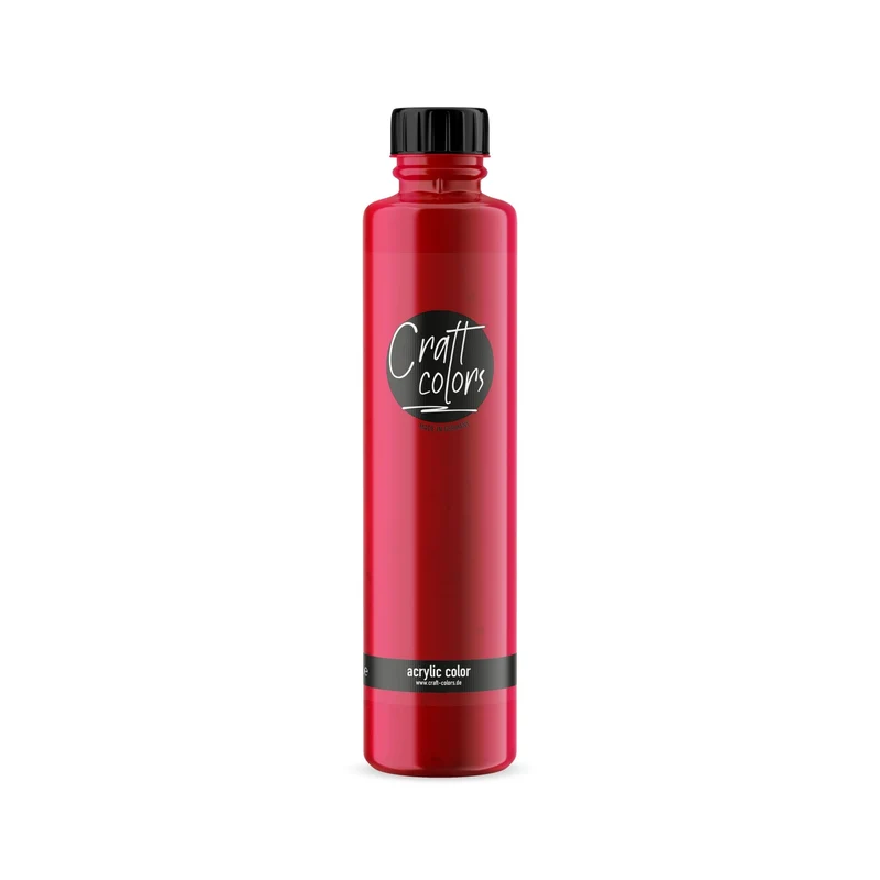Acrylfarbe Rot | 750ml | Made in Germany