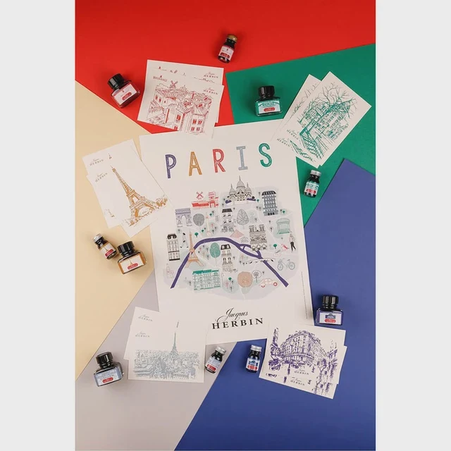 Jacques Herbin Colours of Paris Ink 30ml