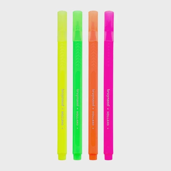Neon Highlighters Slim Set 4