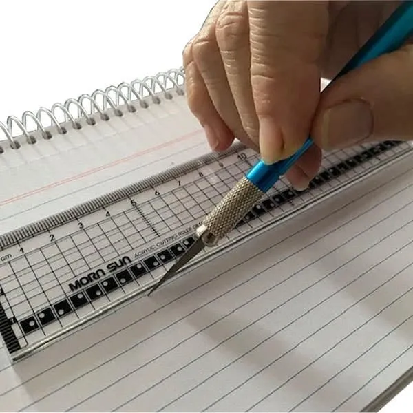 Acrylic Cutting Ruler with Metal Edge