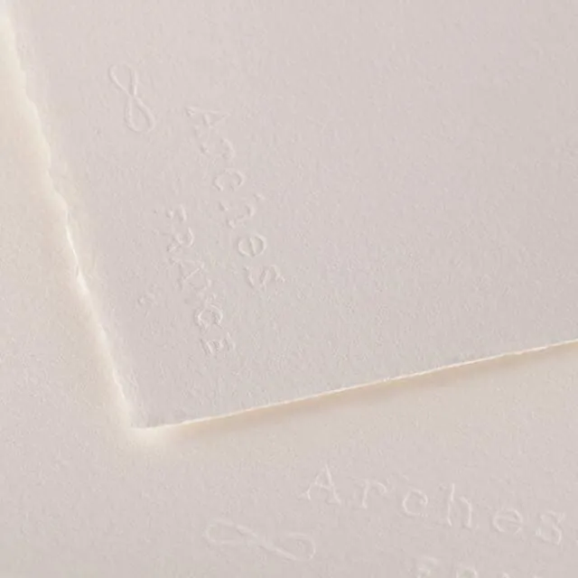 Arches Watercolour Paper Natural White CP 300gsm 40x50cm Pk10