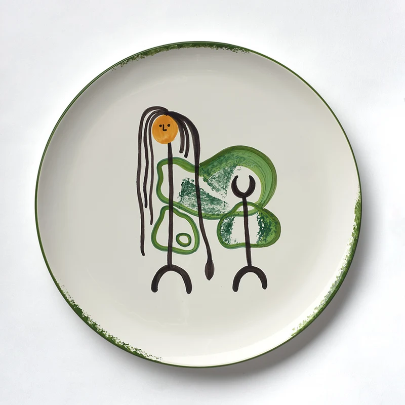 Tellerset (12 Teller), MAK × Gmundner Keramik × Jakob Lena Knebl - Teller-Spezialedition 2024