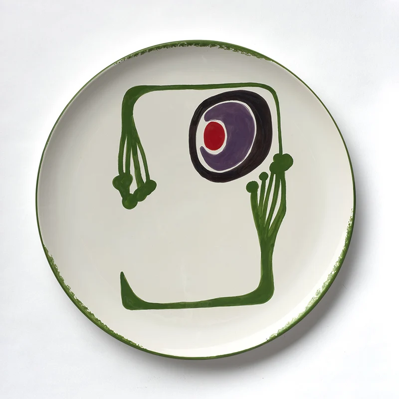 Tellerset (12 Teller), MAK × Gmundner Keramik × Jakob Lena Knebl - Teller-Spezialedition 2024