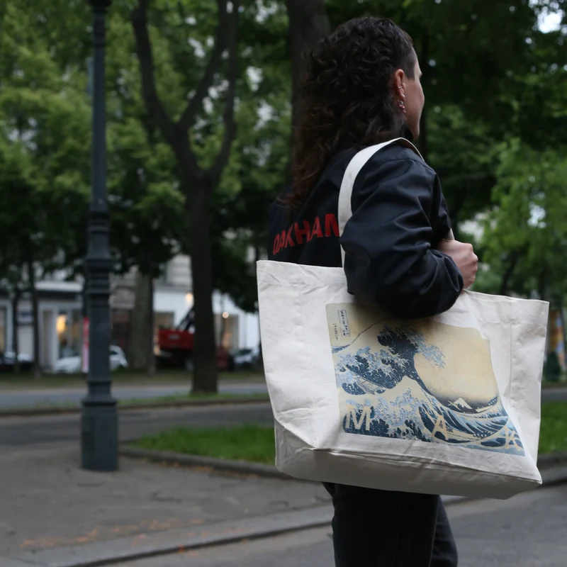Tote Bag "Unter der Welle bei Kanagawa"