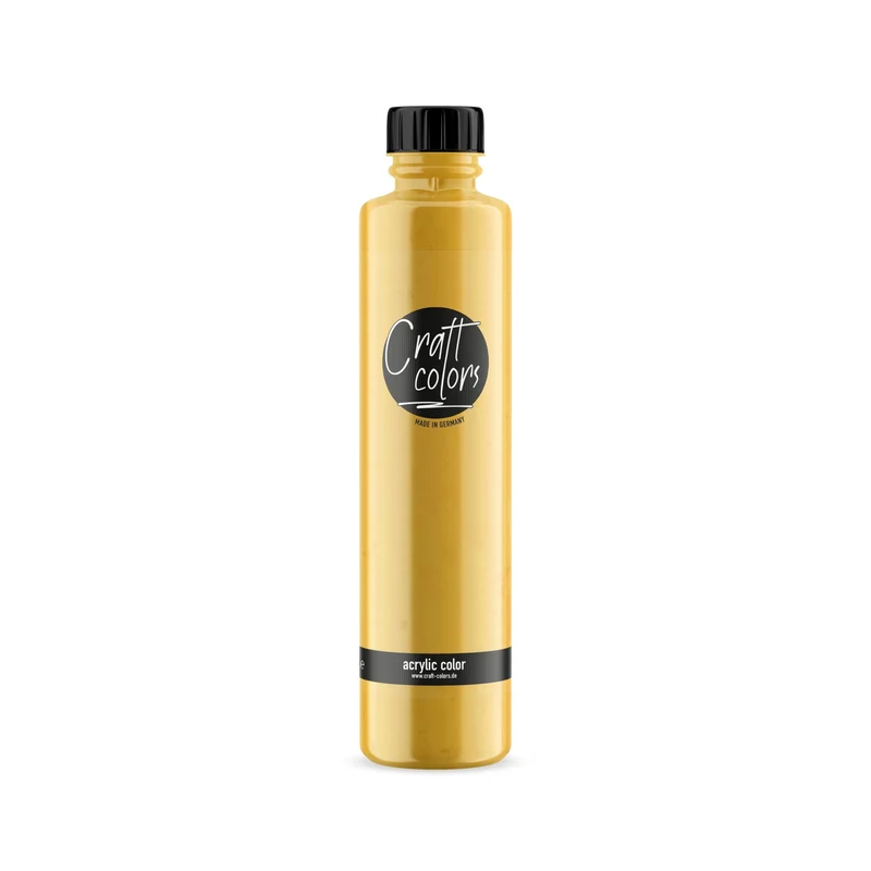 Acrylfarbe Gelb | 750ml | Made in Germany