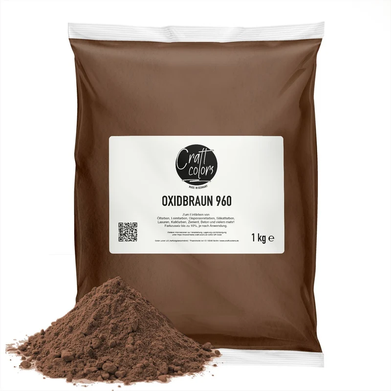 Pigment 1 kg | Eisenoxid Oxidbraun