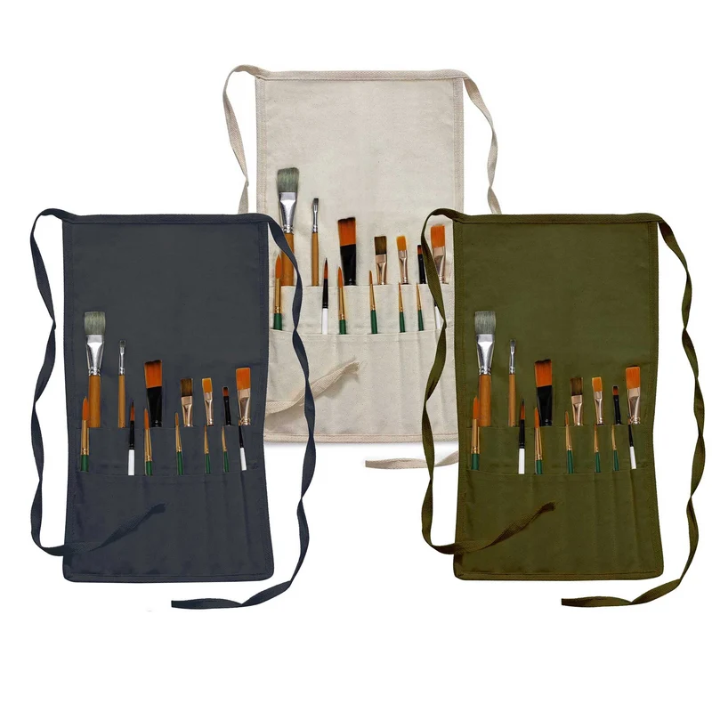 Canvas Brush Waist Apron