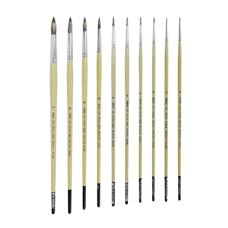 Neef 455 Indian Sable Imitation Round Brush