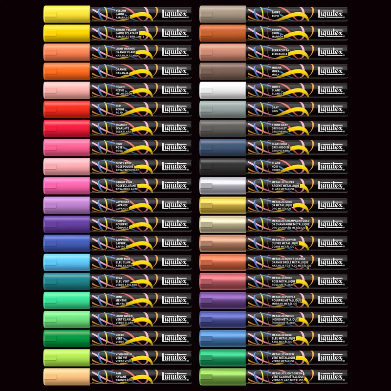 Liquitex - Marker Set 40x2mm, Radical