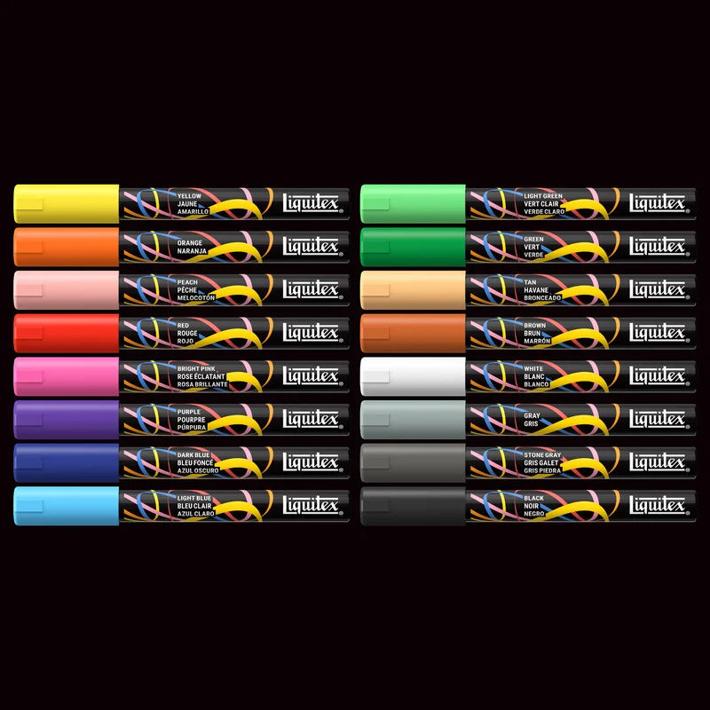 Liquitex - Marker Set 16x2mm, Expression