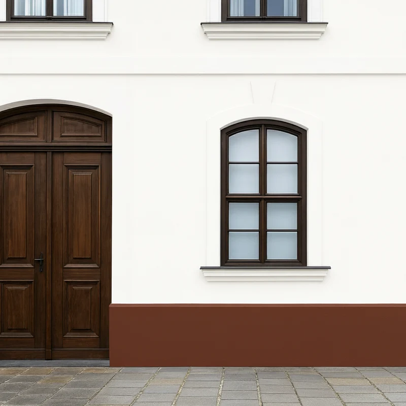 Sockelfarbe / Fassadenfarbe 5L | Sandstein-Rot – Nassabriebklasse 1
