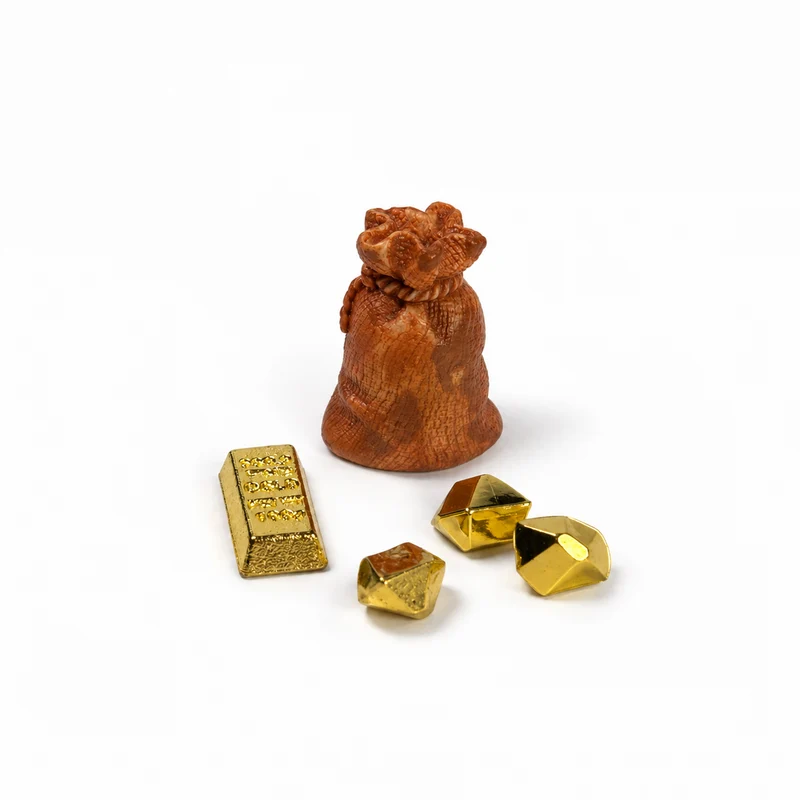 Goldbarren & Goldnuggets | mit und ohne Goldsäckchen