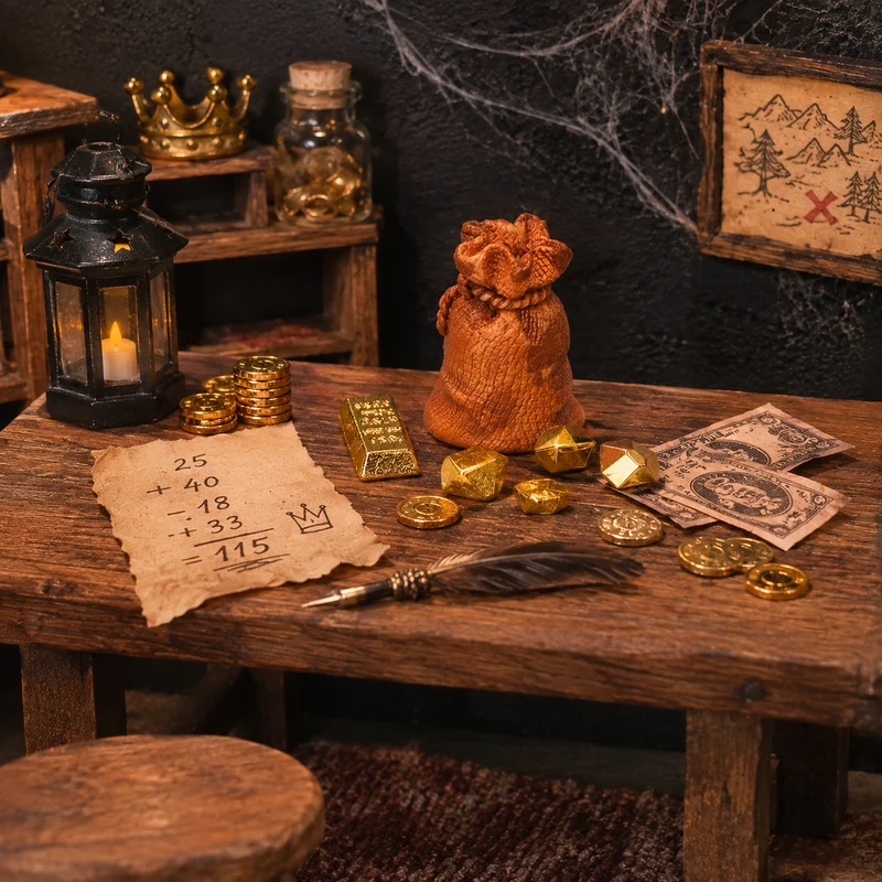 Goldbarren & Goldnuggets | mit und ohne Goldsäckchen